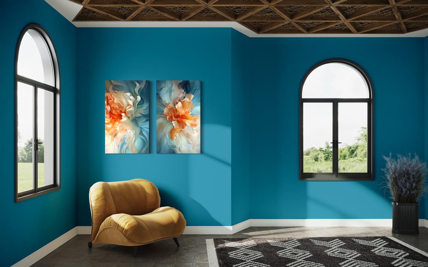 Flower Flotando 100x60