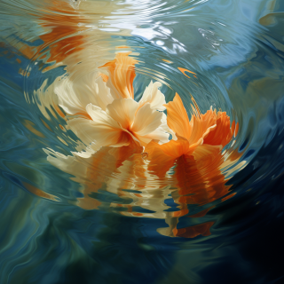 Delicate swirl