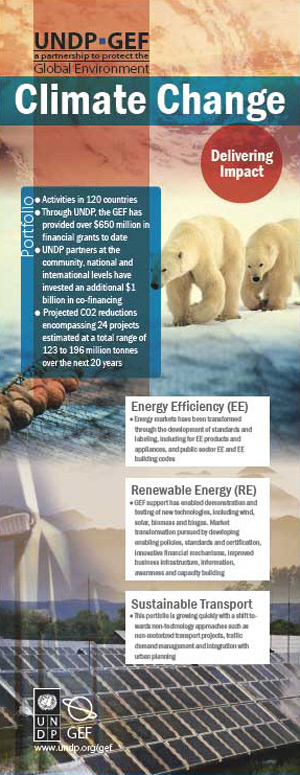UNDP Banner Climate Change