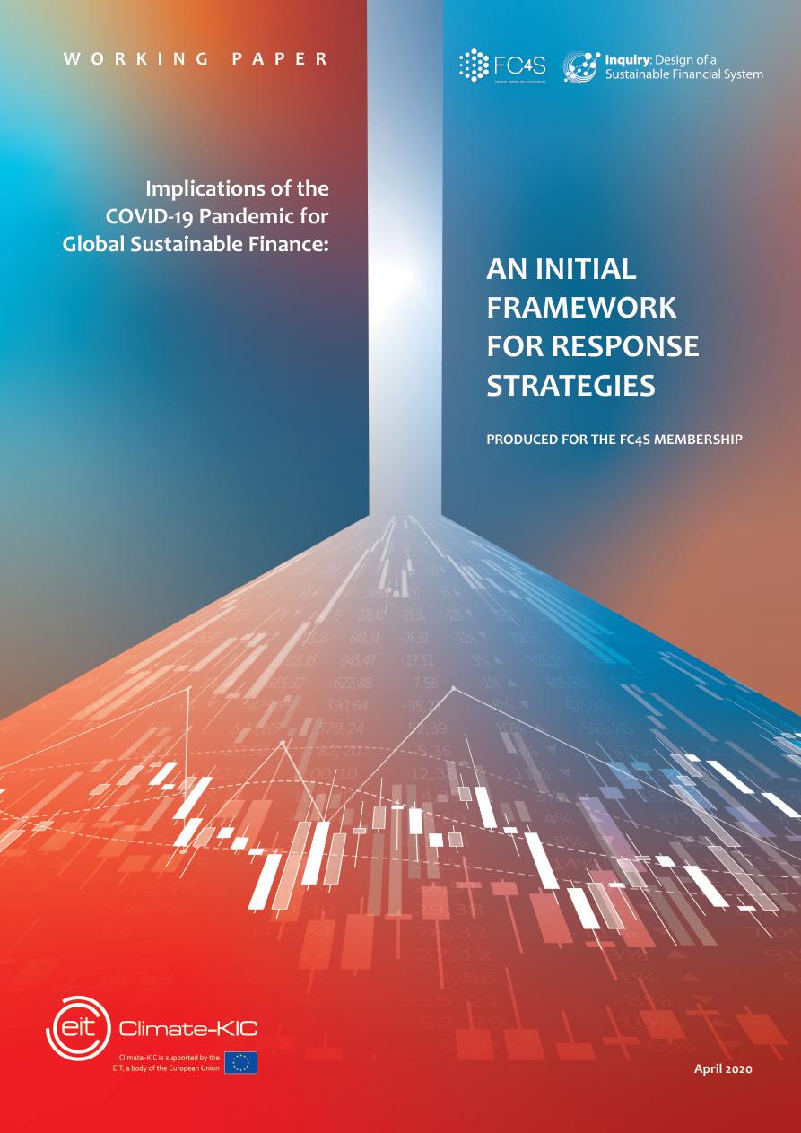 COVID-19: An Initial Framework for Response Strategies