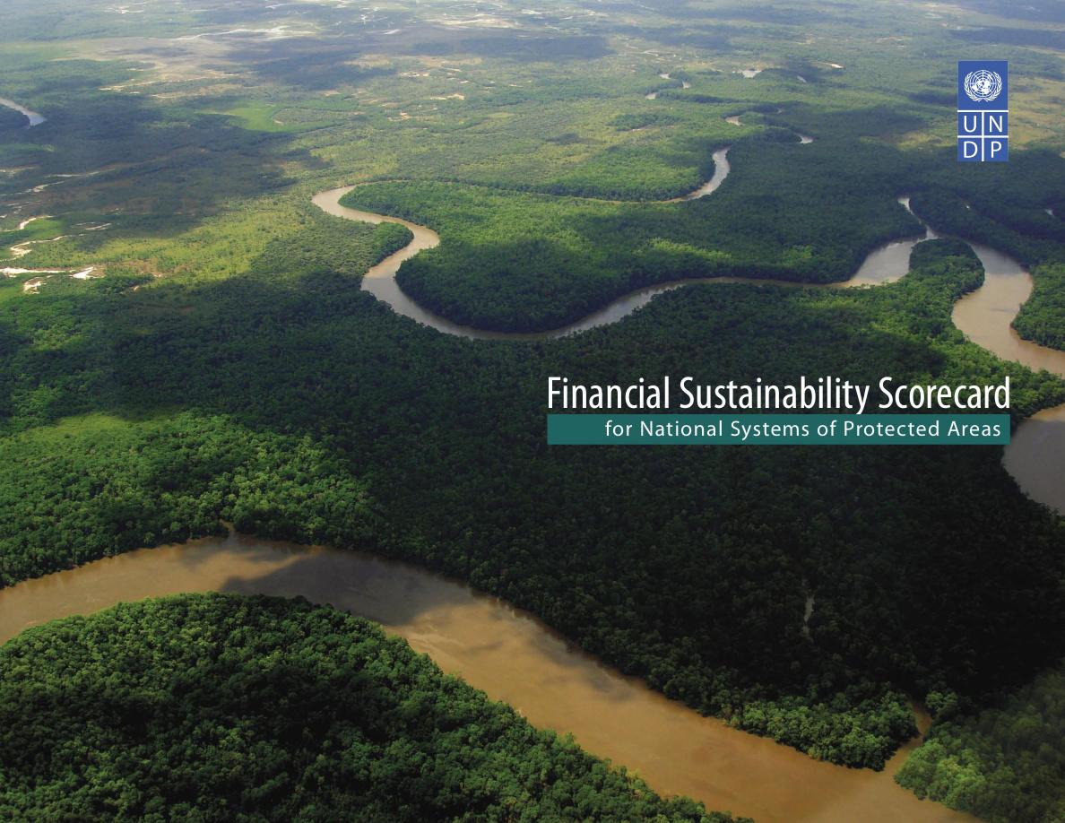 Financial Sustainability Scorecard for Protected Areas